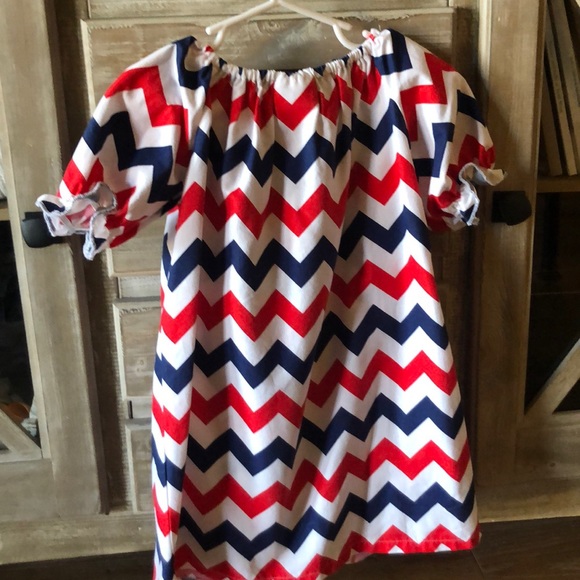 4T Girls Southern Tots patriotic dress - Picture 2 of 2
